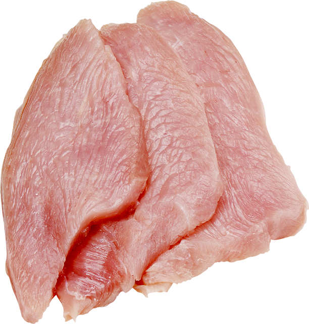 Mittwoch bis Samstag: Frische Putenschnitzel natur oder mariniert