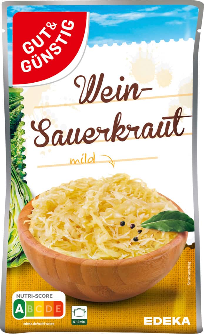 Gut & Günstig Wein-Sauerkraut