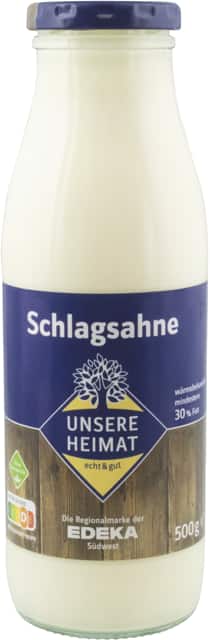 Unsere Heimat – echt & gut Schlagsahne
