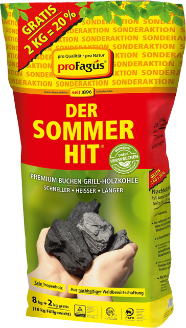 proFagus Grillholzkohle oder -briketts