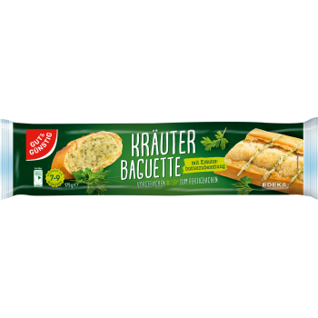 GUT & GÜNSTIG - Kräuter oder Knoblauch Baguette