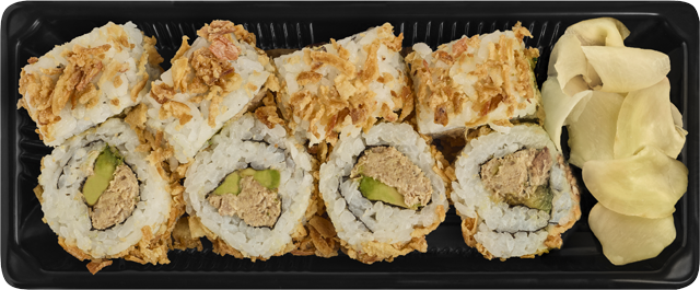 Crunchy California Thunfisch gegart  