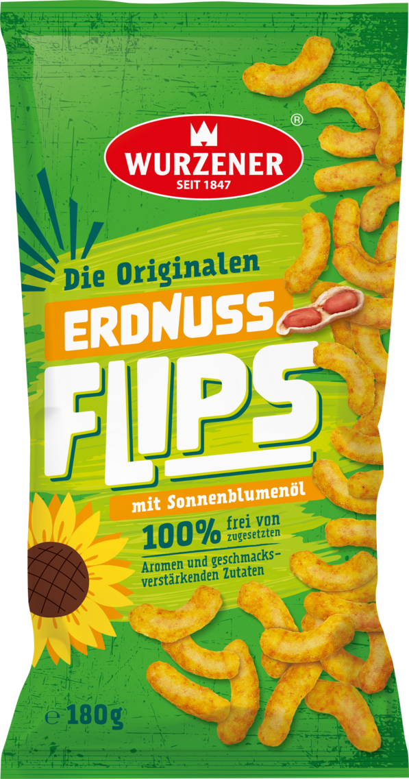 Wurzener Die Originalen Erdnuss Flips