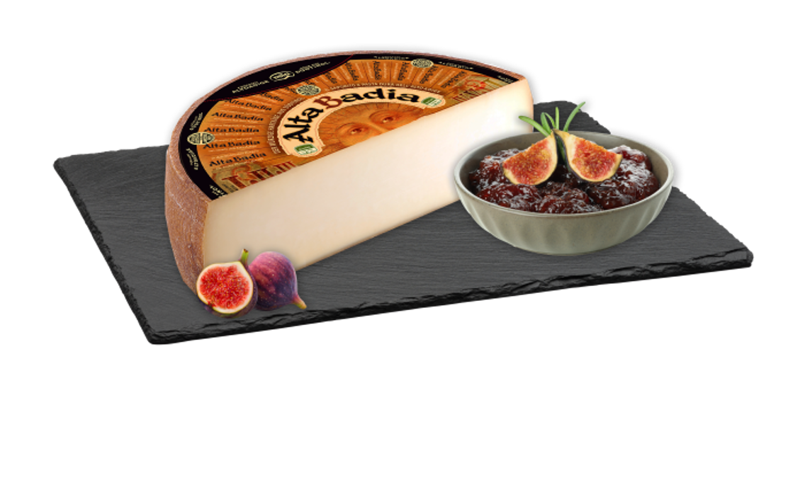 Alta Badia italienischer Schnittkäse