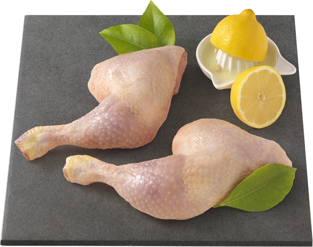 Frische Hähnchen-Schenkel