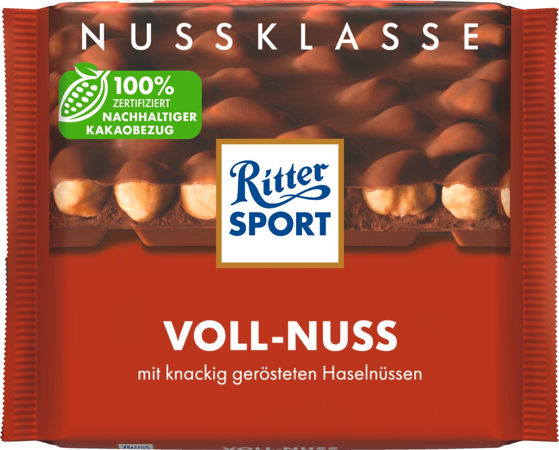 Ritter Sport Nuss oder Kakao Klasse Schokolade