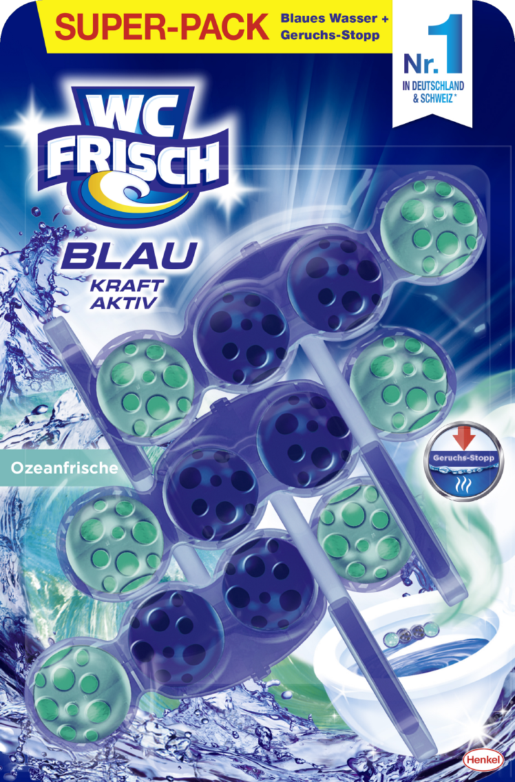 WC Frisch Kraft Aktiv oder Blauspüler