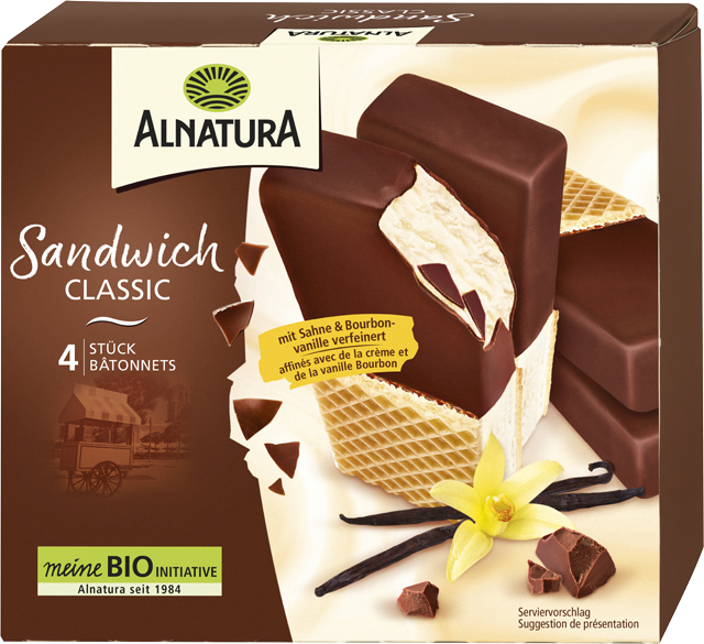 Alnatura Bio Sandwich Eis  