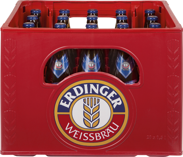 Erdinger Weißbier Alkoholfrei, Naturtrüb
