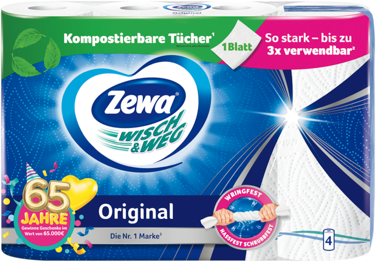 Zewa Wisch & Weg Küchentücher