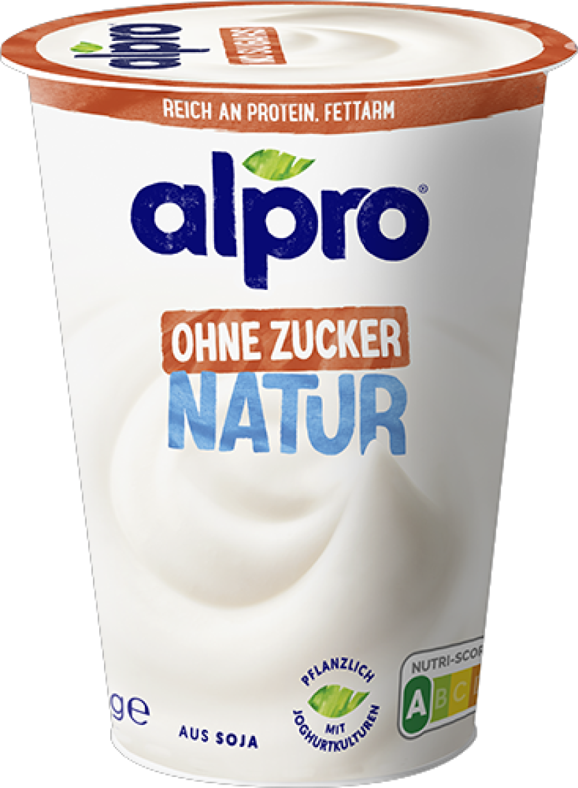 Alpro Soja-Joghurt­alternativen