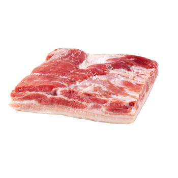 Frischer Schweinebauch