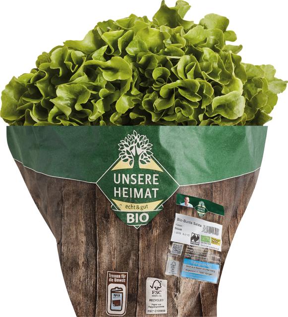 Unsere Heimat Bio – echt & gut Bunte Salate