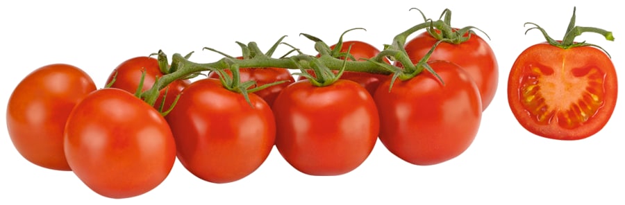 Cherry-Rispen-, Mini-Pflaumen- oder Mini-Rispentomaten