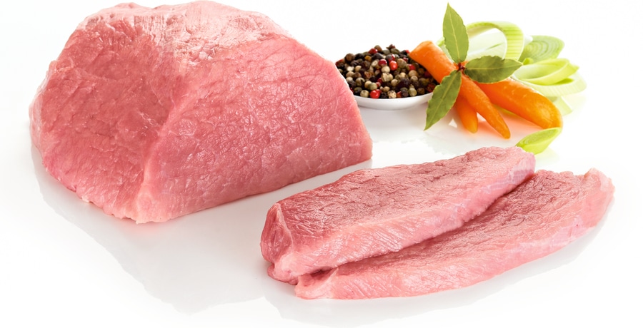 Schweine-Schnitzel, -Schlegelbraten oder -Gulasch