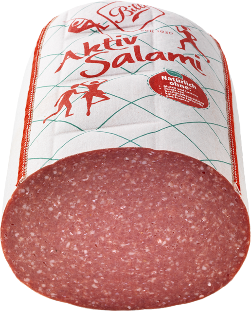 Ab Donnerstag erhältlich: Aktivsalami 1A 