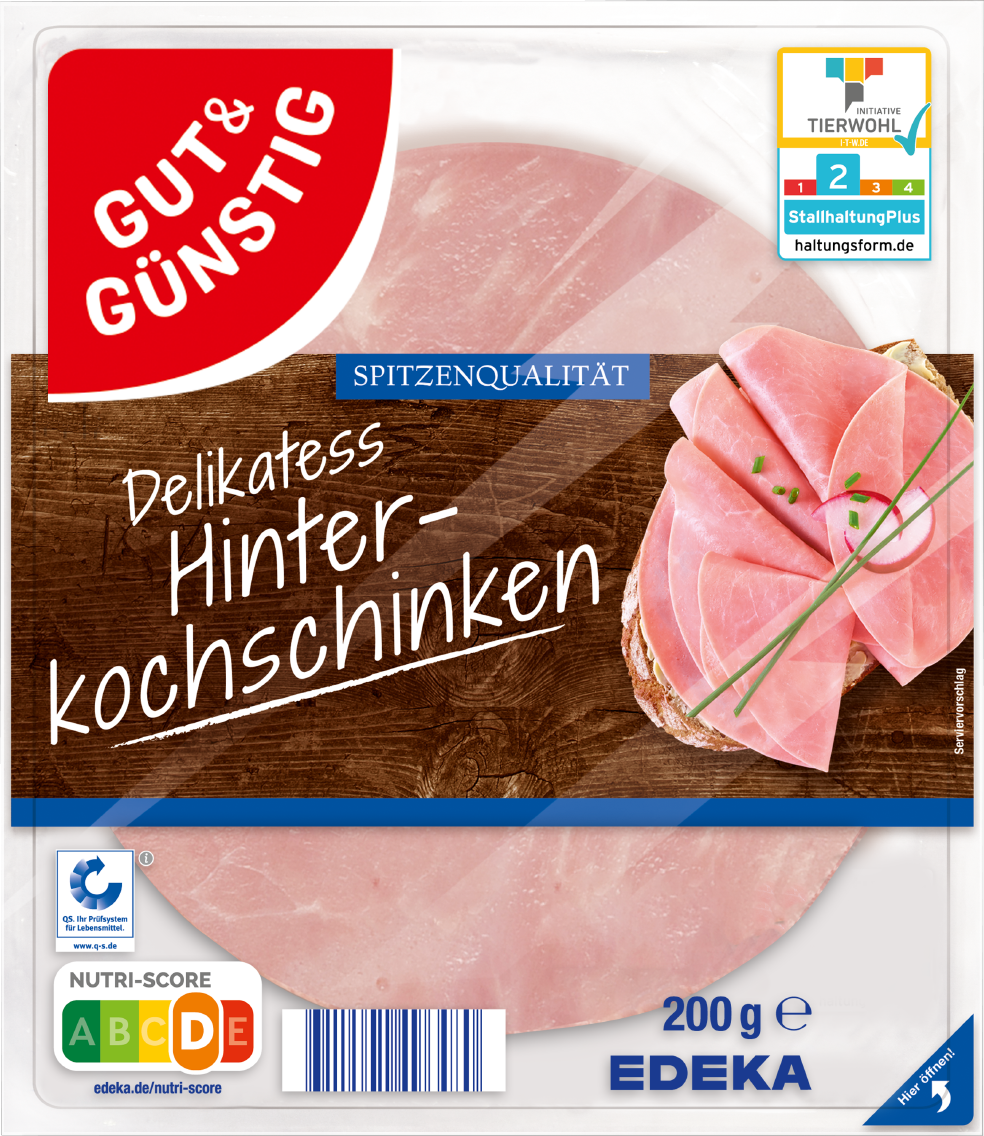 GUT&GÜNSTIG Delikatess Hinterkochschinken