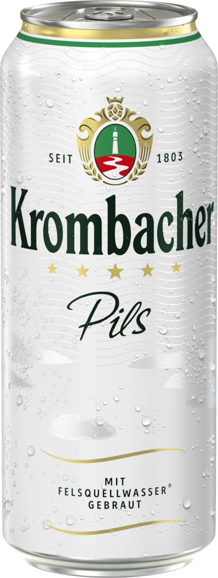 Krombacher Pils oder Veltins Pilsener