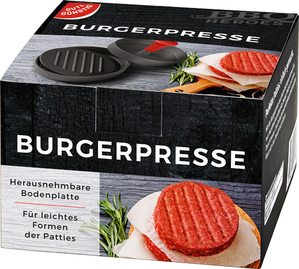 GUT&GÜNSTIG Burgerpresse