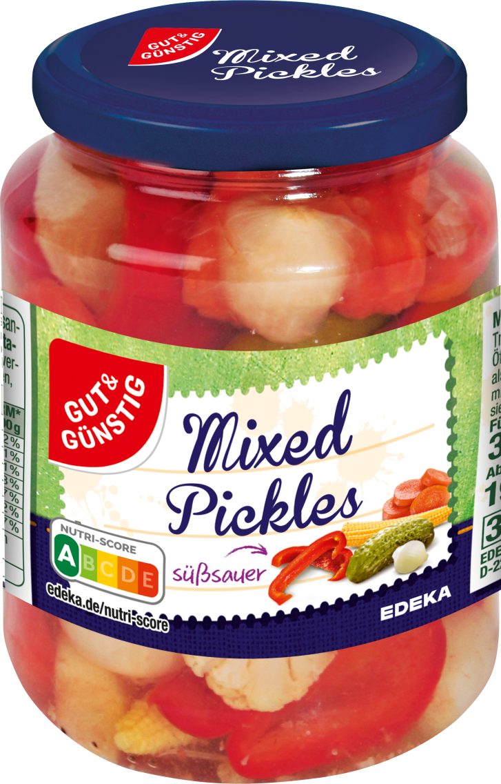 GUT&GÜNSTIG Mixed Pickles