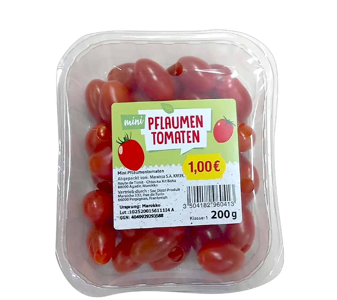 Mini Pflaumen Tomaten aus Marokko