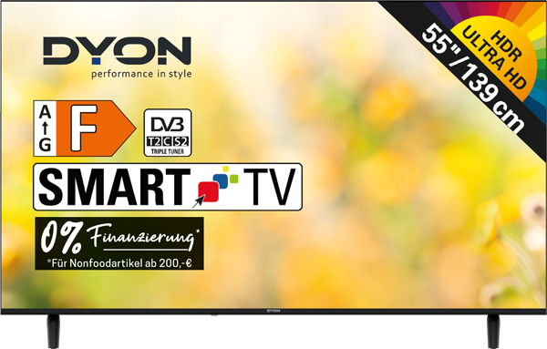 Dyon "Movie Smart 55 VX-2" 4K-UHD-TV
