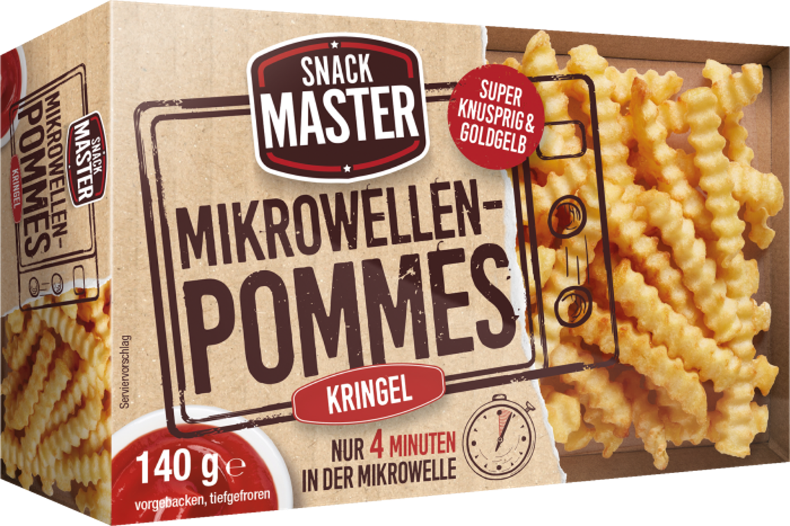 Snackmaster Mikrowellen Pommes