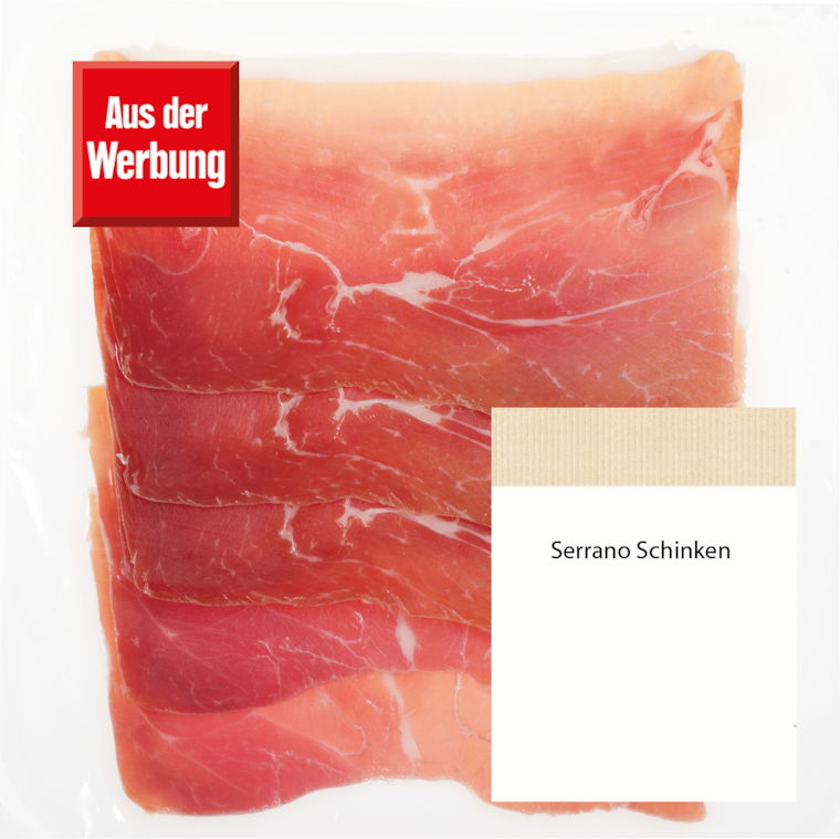 Original spanischer Serranoschinken