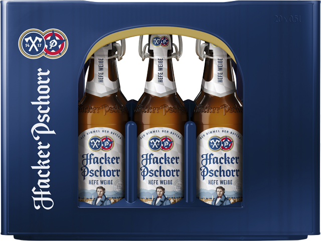 Hacker-Pschorr Hefe-Weiße oder Kellerbier