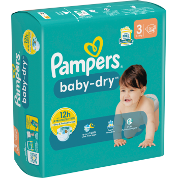 Pampers baby-dry oder Premium Protection Windeln