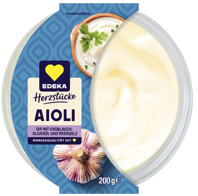 EDEKA Herzstücke Aioli, Guacamole oder Curry-Dattel Dip
