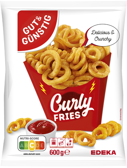 Gut & Günstig Curly Fries