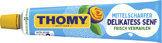 Thomy Senf mittelscharf oder scharf