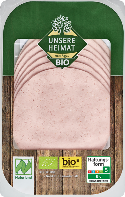 Unsere Heimat – echt & gut Bio-Lyoner