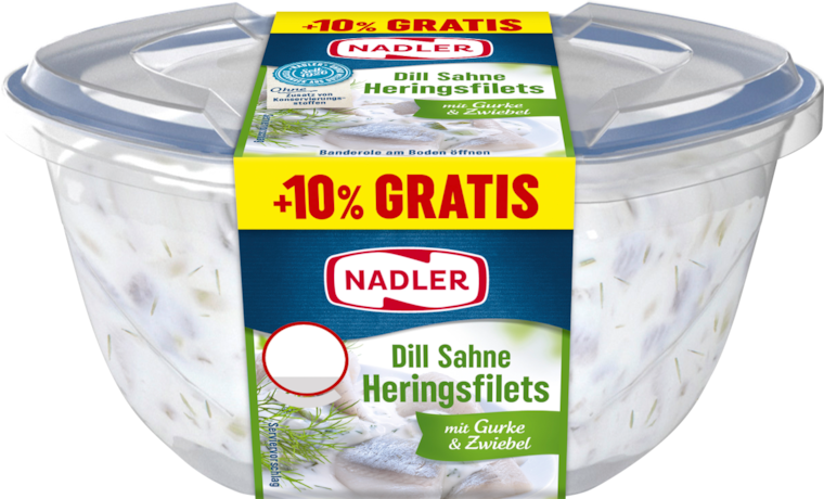 Nadler Sahne Heringsfilets oder Matjes