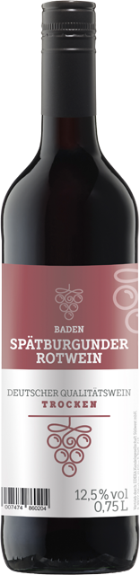 Baden Spätburgunder Rotwein trocken 