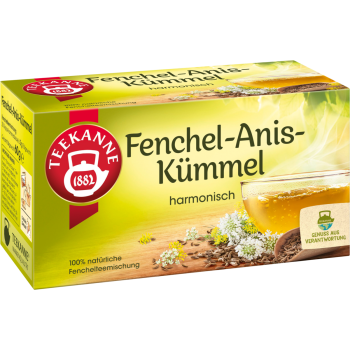 Teekanne Kräuter- oder Früchtetee