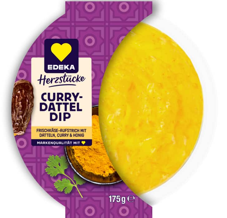 EDEKA Herzstücke Curry-Dattel Dip