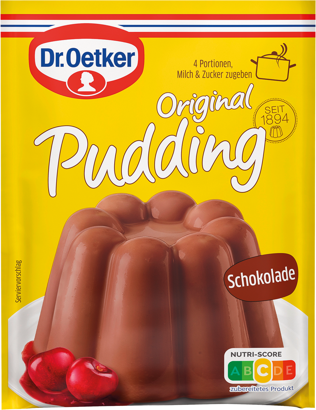 Dr. Oetker Original Pudding oder Paradiescreme