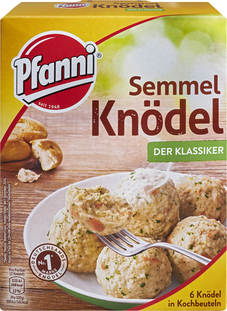 Pfanni Knödel oder Kartoffel Püree