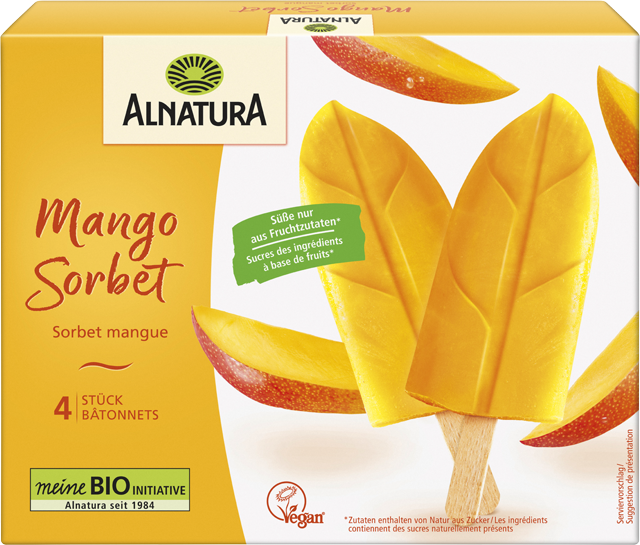 Alnatura Bio Mango Sorbet 