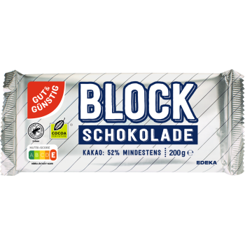 GUT & GÜNSTIG - Blockschokolade