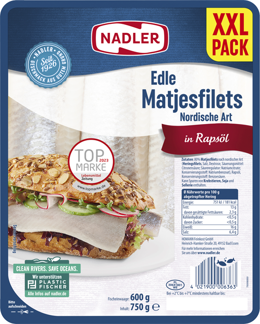 Nadler Edle Matjesfilets Nordische Art 