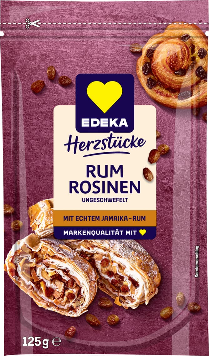 EDEKA Herzstücke Rum Rosinen