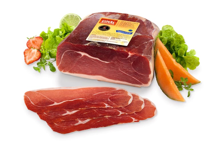 Spanischer Serrano-Schinken
