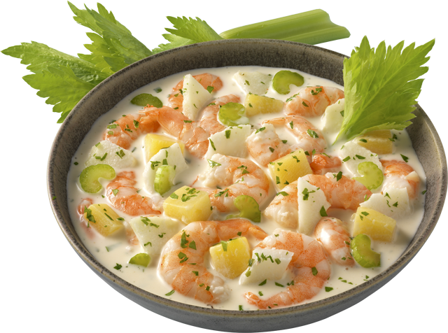 Garnelensalat mit Portweindressing 