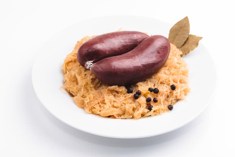 Frische Blut-* oder Leberwurst*