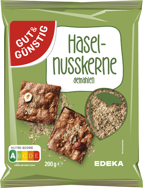 Gut & Günstig Haselnusskerne gemahlen 