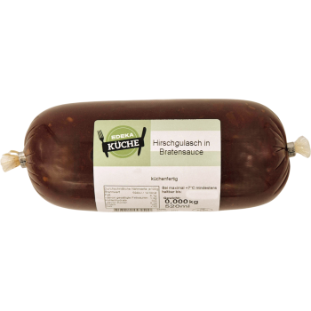 Hirschgulasch