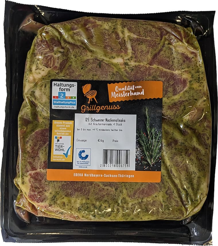 Schweine-Nackensteaks